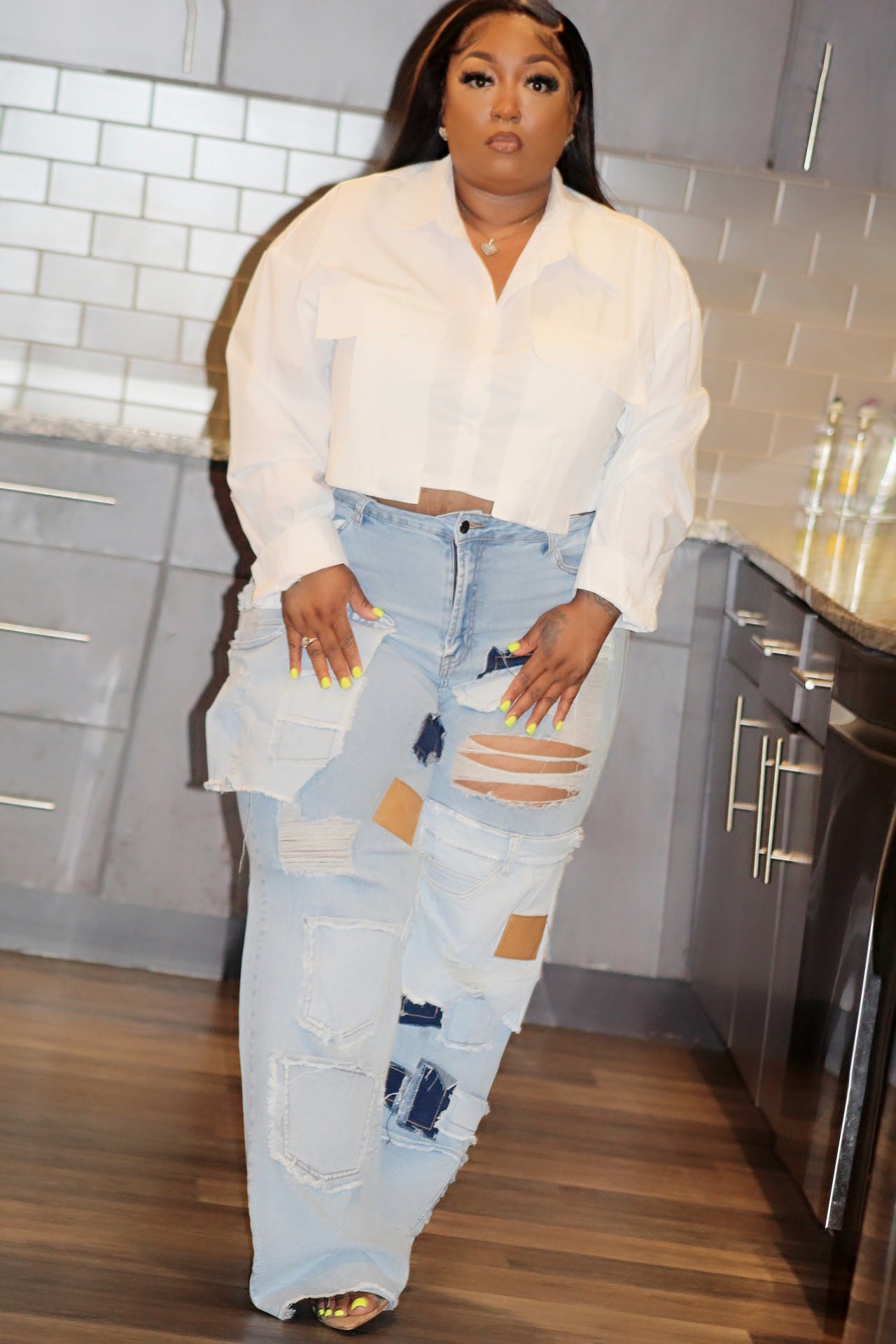 Pocket Full of Style Light Wash Jeans
