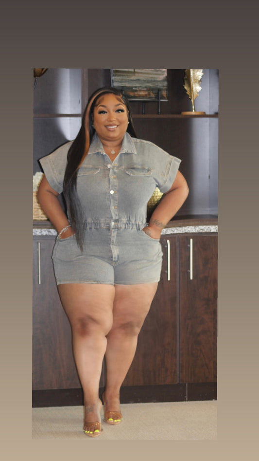 Denim Dreamin’ Romper
